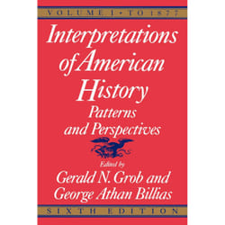ISBN Interpretations of American History, 6th ed, vol. 1 Livre de poche