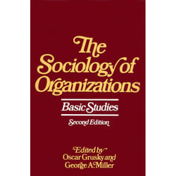 ISBN Sociology of Organizations Livre de poche