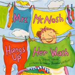ISBN Mrs. McNosh Hangs Up Her Wash livre
