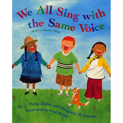 ISBN We All Sing with the Same Voice livre Couverture rigide