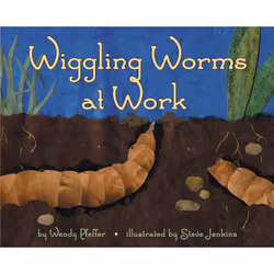 ISBN Wiggling Worms at Work, Couverture rigide, 40 pages