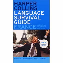 ISBN HarperCollins Language Survival Guide: France, Livre de poche, 192 pages