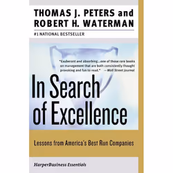 ISBN In Search of Excellence, Livre de poche, 400 pages