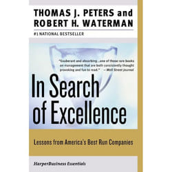 ISBN In Search of Excellence livre Livre de poche