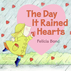 ISBN Day It Rained Hearts livre