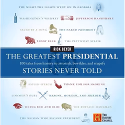 ISBN The Greatest Presidential Stories Never Told, Couverture rigide, 224 pages