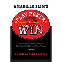 ISBN Amarillo Slim's Play Poker to Win livre Livre de poche
