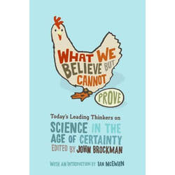 ISBN What We Believe but Cannot Prove livre Livre de poche