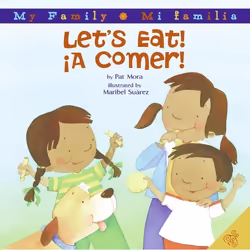 ISBN Let's Eat!/A Comer!, Couverture rigide, 24 pages