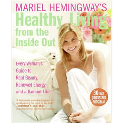 ISBN Mariel Hemingway's Healthy Living from the Inside Out livre Livre de poche