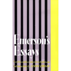 ISBN Emerson's Essays livre Livre de poche