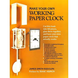 ISBN Make Your Own Working Paper Clock livre Livre de poche