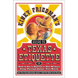 ISBN Kinky Friedman's Guide to Texas Etiquette livre Livre de poche