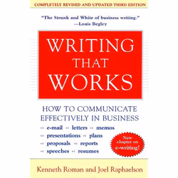 ISBN Writing That Works, 3rd Edition, Livre de poche, 208 pages