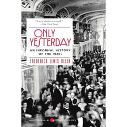 ISBN Only Yesterday livre Livre de poche