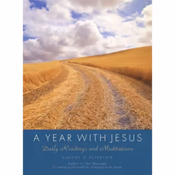 ISBN A Year with Jesus, Couverture rigide, 400 pages
