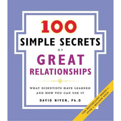 ISBN 100 Simple Secrets of Great Relationships livre Livre de poche