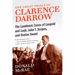 ISBN The Great Trials of Clarence Darrow, Livre de poche, 448 pages