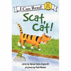 ISBN Scat, Cat!, Couverture rigide, 32 pages