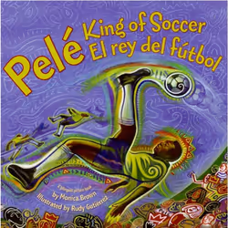 ISBN Pele, King of Soccer/Pele, El rey del futbol, Couverture rigide, 40 pages