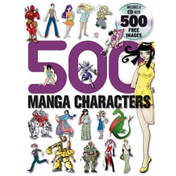 ISBN 500 Manga Characters livre Livre de poche