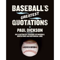ISBN Baseball's Greatest Quotations Rev. Ed., Livre de poche, 672 pages
