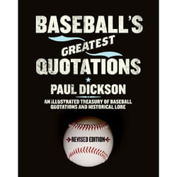ISBN Baseball's Greatest Quotations Rev. Ed. livre Livre de poche