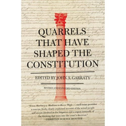 ISBN Quarrels That Have Shaped the Constitution livre Livre de poche