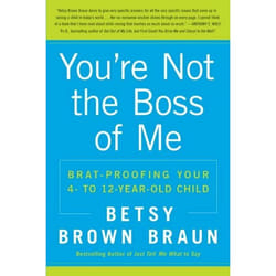 ISBN You're Not the Boss of Me livre Livre de poche