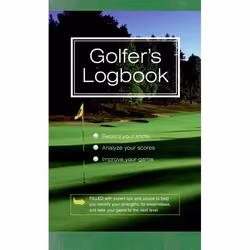 ISBN Golfer's Logbook, Couverture rigide, 224 pages