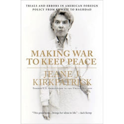 ISBN Making War to Keep Peace livre Livre de poche