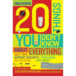 ISBN Discover's 20 Things You Didn't Know About Everything livre Couverture rigide