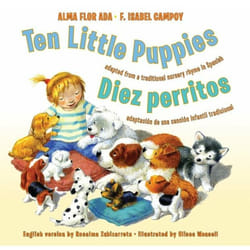 ISBN Ten Little Puppies/Diez perritos livre Couverture rigide