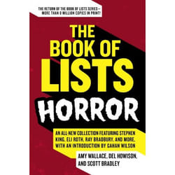 ISBN The Book of Lists: Horror livre Livre de poche
