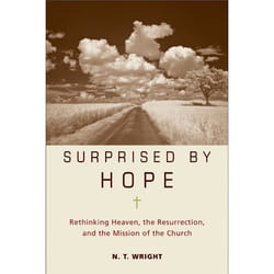 ISBN Surprised by Hope livre Couverture rigide