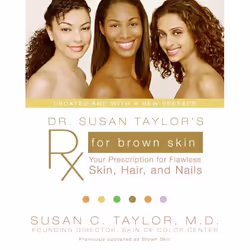 ISBN Dr. Susan Taylor's Rx for Brown Skin, Livre de poche, 312 pages