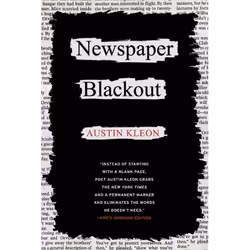 ISBN Newspaper Blackout, Livre de poche, 208 pages