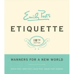 ISBN Emily Post's Etiquette, 18th Edition livre Couverture rigide