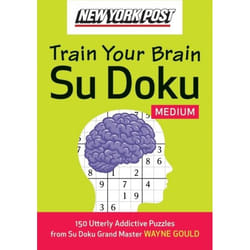 ISBN New York Post Train Your Brain Su Doku: Medium livre Livre de poche
