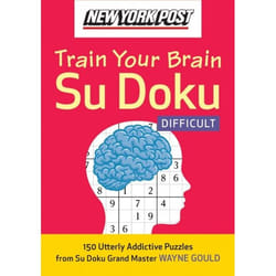 ISBN New York Post Train Your Brain Su Doku: Difficult livre Livre de poche