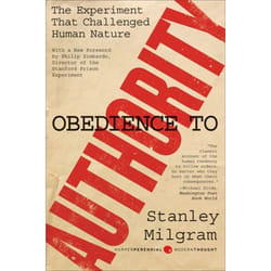 ISBN Obedience to Authority livre Livre de poche