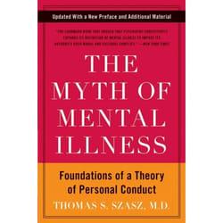 ISBN The Myth of Mental Illness livre Livre de poche
