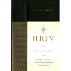 ISBN NRSV Standard Bible (black) livre Couverture rigide 1872 pages