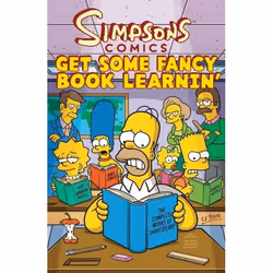 ISBN Simpsons Comics Get Some Fancy Book Learnin', Livre de poche, 128 pages