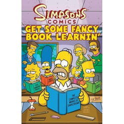ISBN Simpsons Comics Get Some Fancy Book Learnin' livre Livre de poche