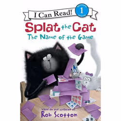 HarperCollins Splat the Cat: The Name of the Game, Pour enfants, Anglais, Livre broché, 32 pages
