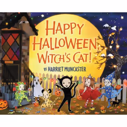 ISBN Happy Halloween, Witch's Cat!, Couverture rigide, 32 pages