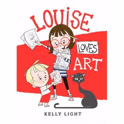 ISBN Louise Loves Art, Couverture rigide, 40 pages