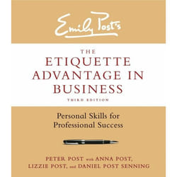 ISBN The Etiquette Advantage in Business, Third Edition livre Couverture rigide