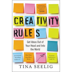 ISBN Creativity Rules livre Livre de poche